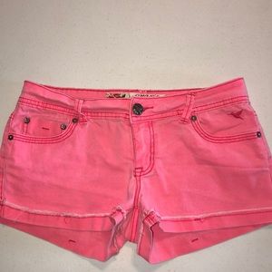 Pink shorts